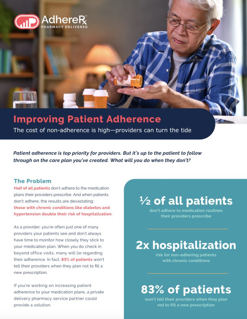 AdhereRx Optimizes Adherence By Measure